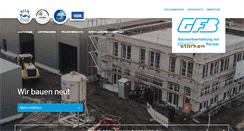 Desktop Screenshot of gfb-spritzbeton.de