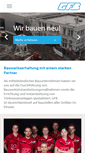 Mobile Screenshot of gfb-spritzbeton.de
